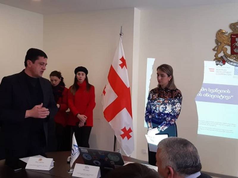 ამბროლაურში პროექტის “რაჭა-ლეჩხუმ-ქვემო სვანეთის მხარის განვითარების ინიციატივა“...